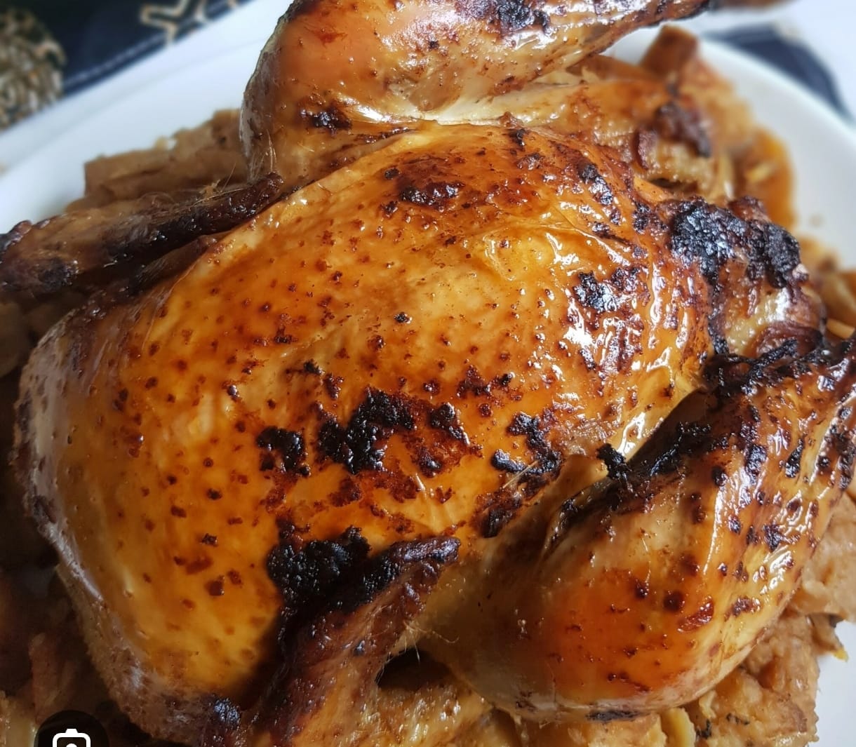 Poulet braisé