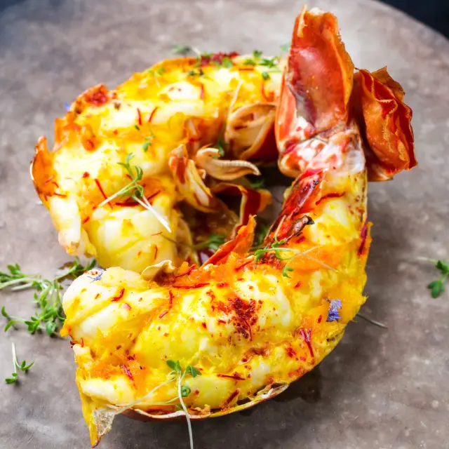 Langouste grillée à la vanille